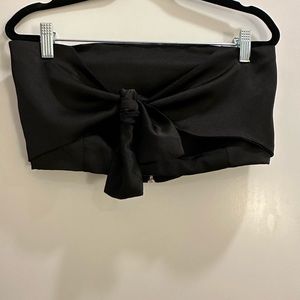 Silk Bandeau with front tie